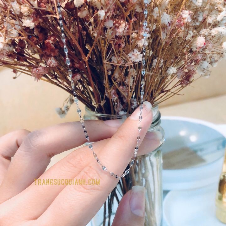 DÂY CHUYỀN TITAN DÂY TRÚC BẠC