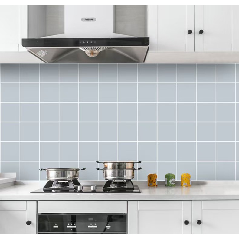1 mét decal tráng nhôm dán bếp Ô LỚN khổ 60cm keo sẵn