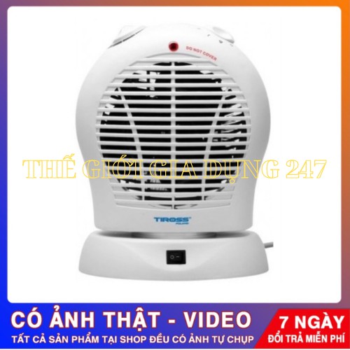 Quạt Sưởi Tiross TS944 – Quạt Sưởi Thông Minh – Phân Phối Chính Hãng – Bảo Hang 12 Tháng