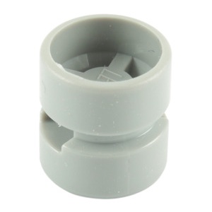 Gạch lẻ LEGO chính hãng Wheel Rim Wide Ø11 x 12 with Notched Hole (6014)