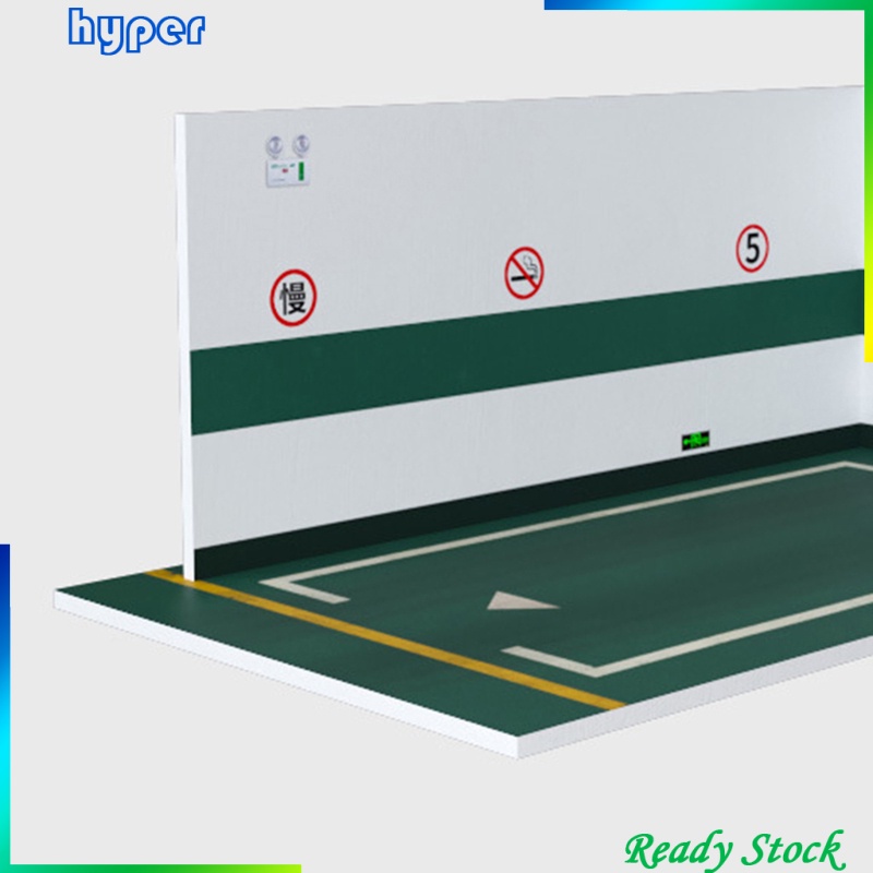 Đồ trang trí Gara Đỗ Xe Hơi Tỉ Lệ 1 / 24 Dùng Trang Trí Diy