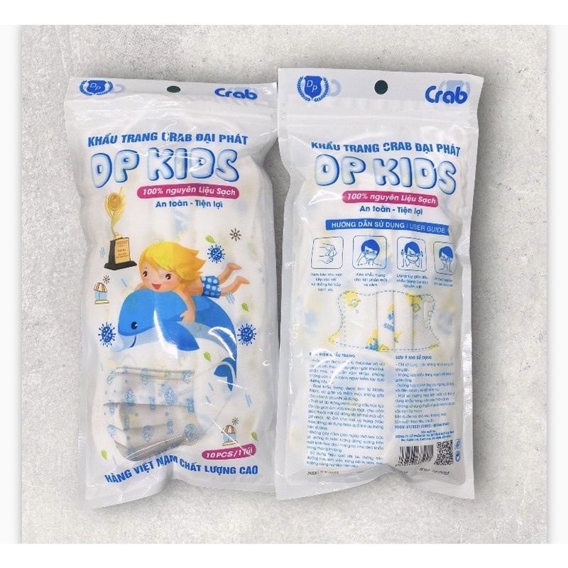 KHẨU TRANG CUA KINGCRAB CHO BÉ 🥰🥰🥰