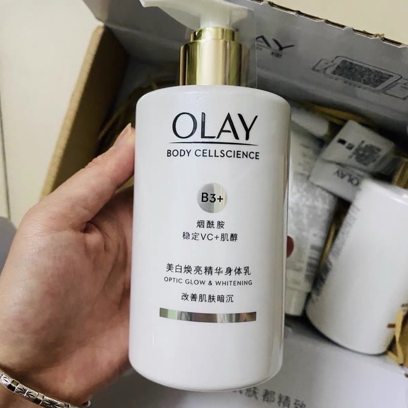 SỮA DƯỠNG THỂ OLAY BODY CELLCIENCE SUPER BRIGHT WHITENING