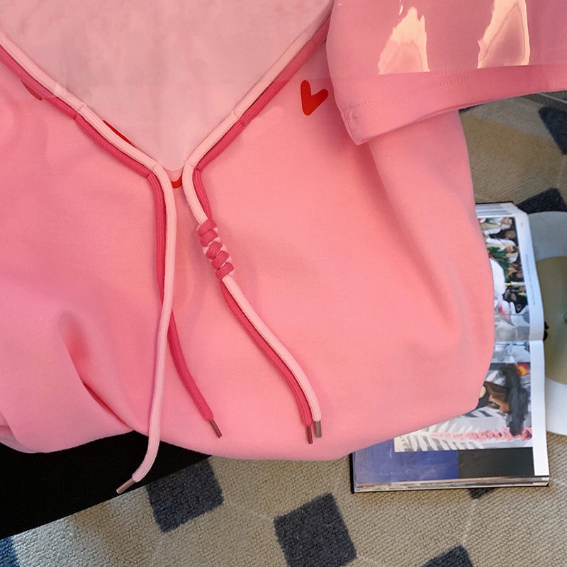 Áo Thun Nữ Ngắn Tay Cổ Tròn Form Rộng Thời Trang Mùa Hè Mới