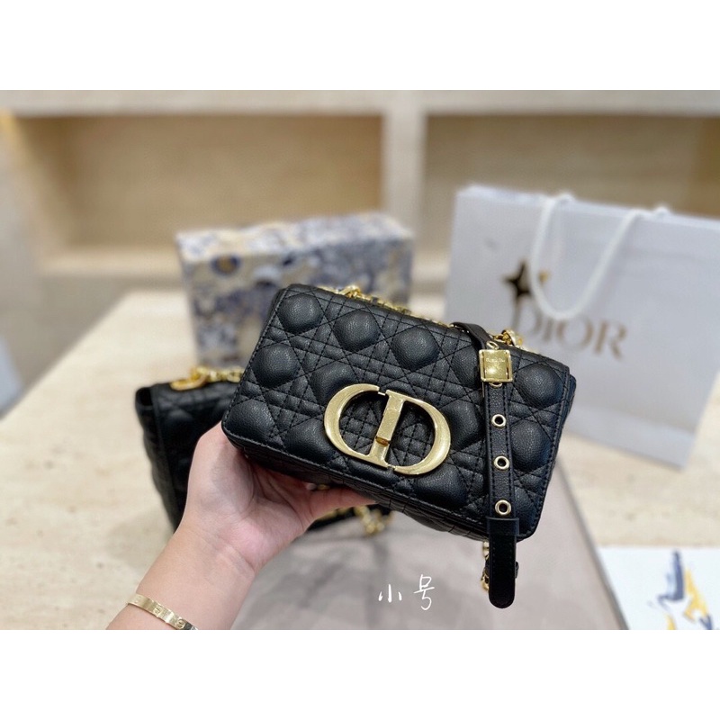 Túi xách Diỏr caro chất da bò hàng order trung