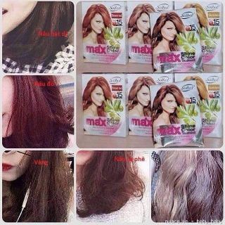 Dầu gội nhuộm tóc thảo dược