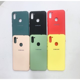 SAMSUNG A11 ỐP SILICONS CHỐNG BẪN FULL VIỀN NHIỀU MÀU SẮC