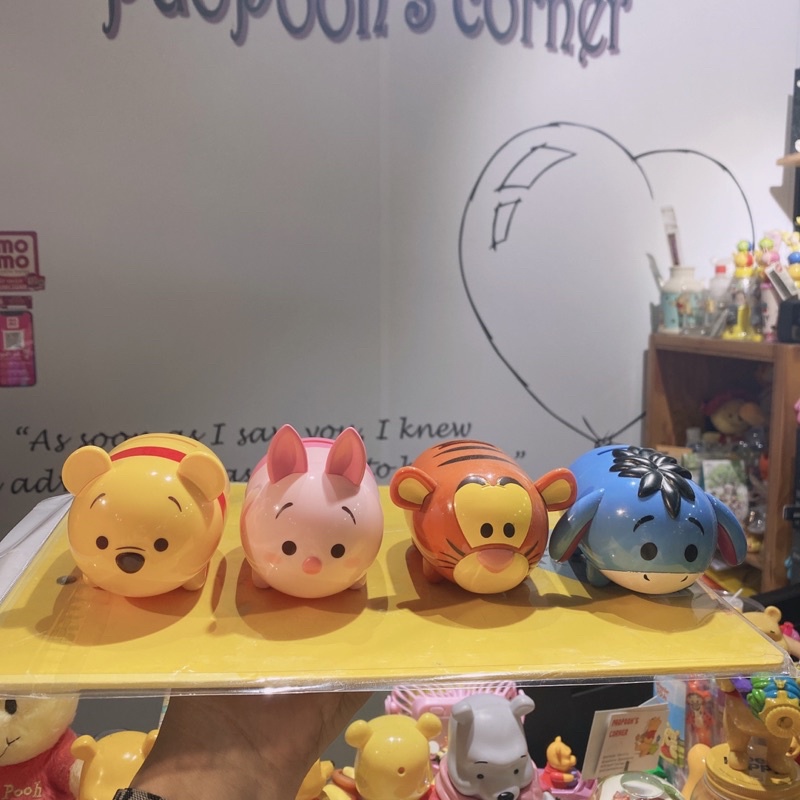 Mô hình ống tiết kiệm Tsum Tsum nhựa Hàn quốc