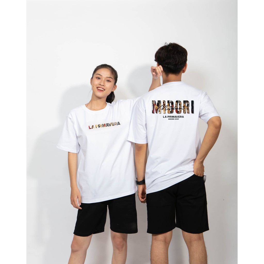 Áo thun unisex form rộng tay lỡ Phông Nam Nữ La prim Local Brand Mi Midori | BigBuy360 - bigbuy360.vn