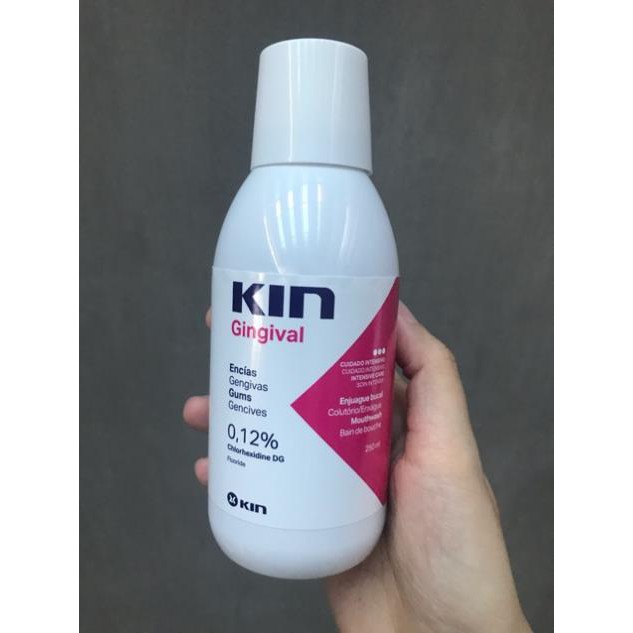 Nước Súc Miệng Diệt Khuẩn Kin Gingival Mouthwash 250ml ( mẫu mới)