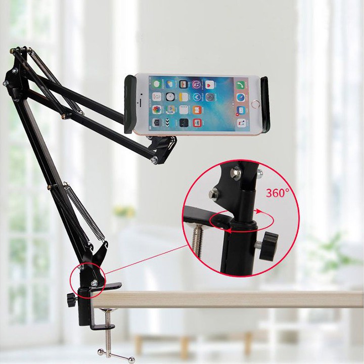 Giá Đỡ Điện Thoại, Ipad Xem Phim Kẹp Đầu Giường, Bàn - Loại 1 | BigBuy360 - bigbuy360.vn