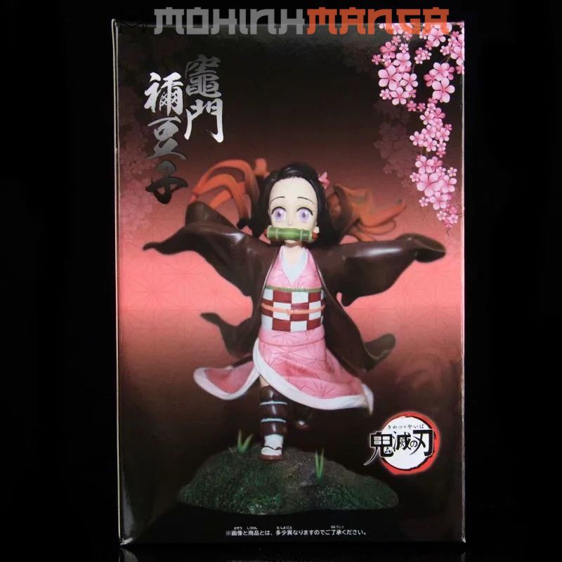 Mô hình Nezuko Kamado đang chạy (nhân vật Nezuko là em gái Tanjiro) figure Kimetsu no Yaiba Thanh Gươm Diệt Quỷ Cứu Nhân