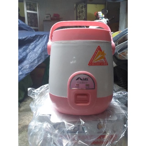 [Giá Hủy Diệt] (HÀNG CHÍNH HÃNG ) NỒI CƠM ĐIỆN AIDI MINI RICE CÔOKER (0.6L)-ảnh thật