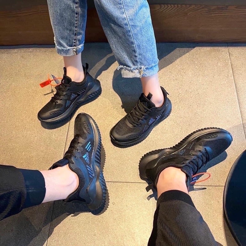 Giày thể thao nam nữ, giày chạy bộ 4 màu size 36-44