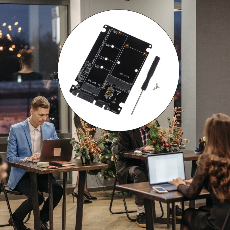 Bộ Chuyển Đổi Ổ Đĩa SSD M 2 NGFF mSATA SSD Sang 2 5 III SSD Cho M 2 SSD Sang 2 5
