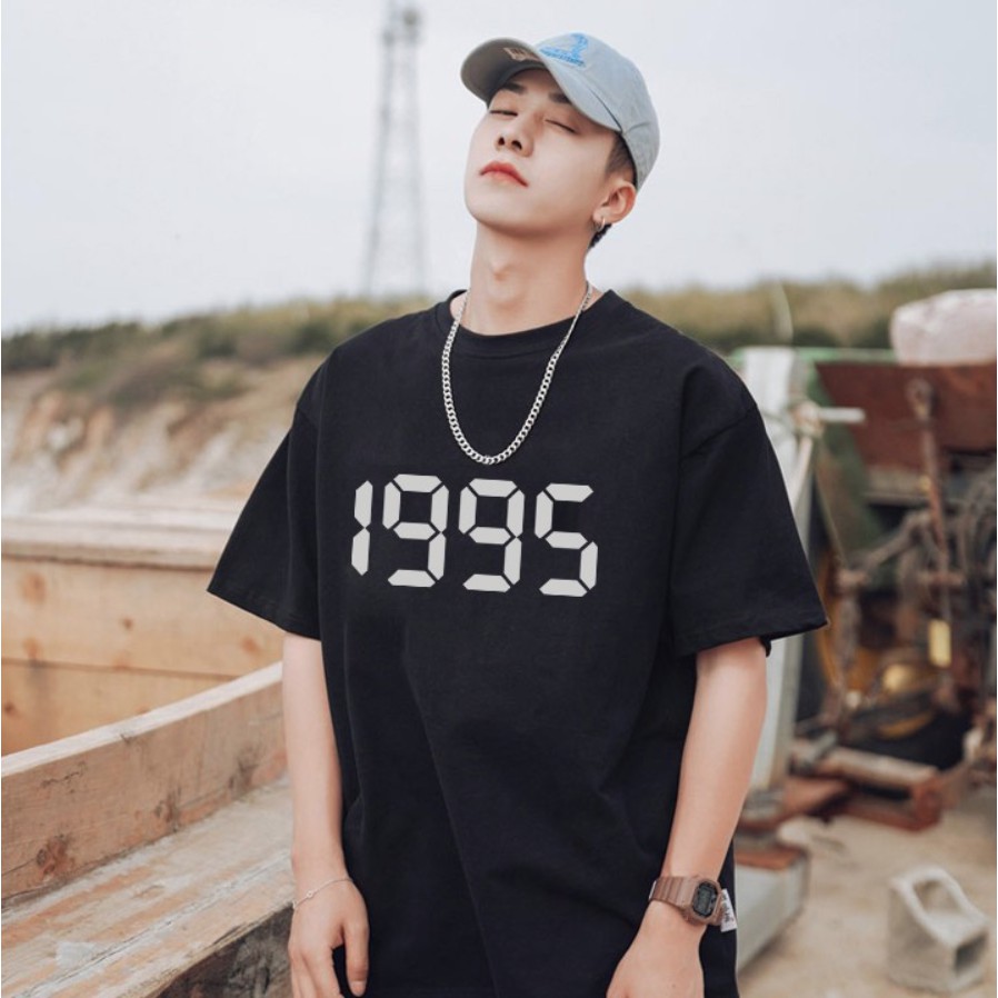 ÁO THUN UNISEX COTTON LOẠI 1 IN NĂM SINH THEO YÊU CẦU
