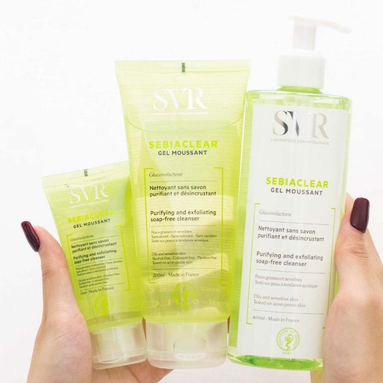 [CHÍNH HÃNG] Gel rửa mặt SVR Sebiaclear Gel Moussant dành cho da dầu | BigBuy360 - bigbuy360.vn