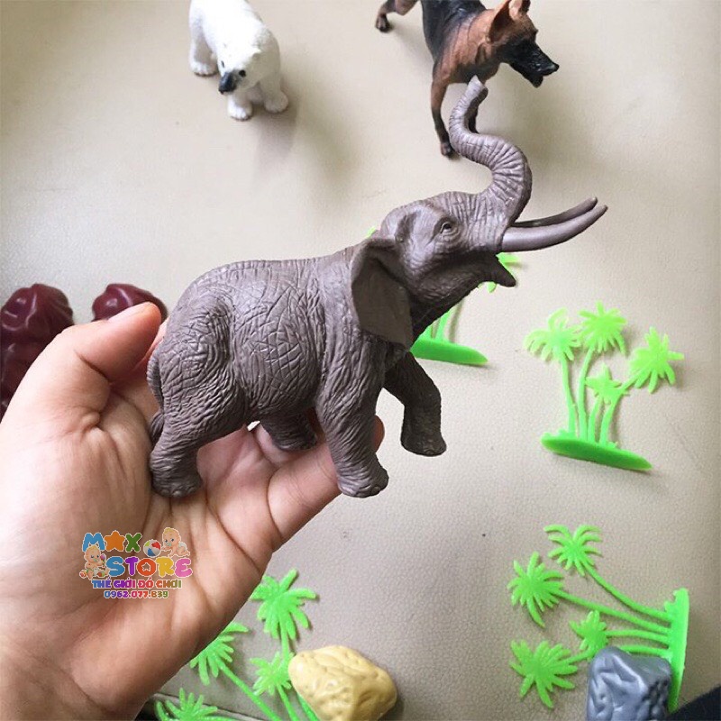 Đồ Chơi Bộ Mô Hình Động Vật 58 Chi Tiết Cho Bé Yêu Có Hộp Đựng Tiện Dụng