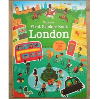 Dính dán - Usborne sticker book - London