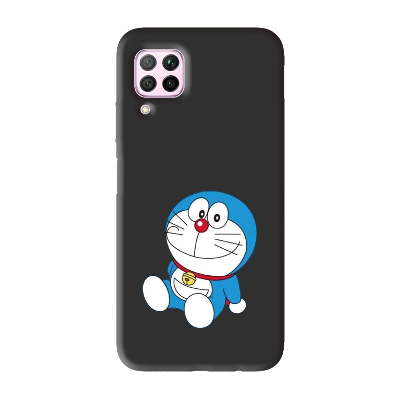 Ốp điện thoại in hình Doraemon cho Huawei Nova 7i 5T 4 4E 3i