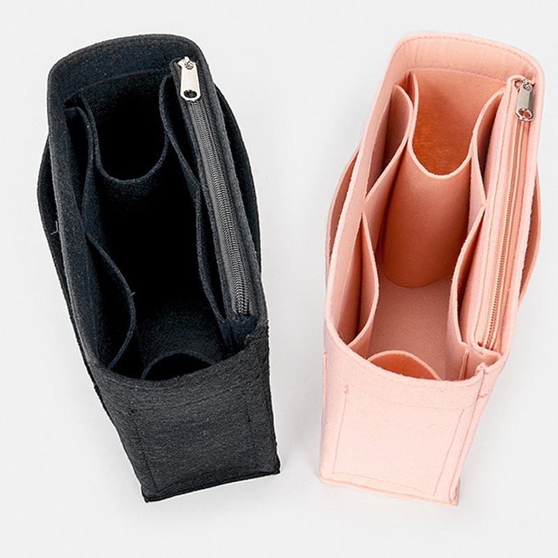 Túi EVERTONER vải nỉ có ngăn đựng mỹ phẩm để bên trong ba lô Le Pliage