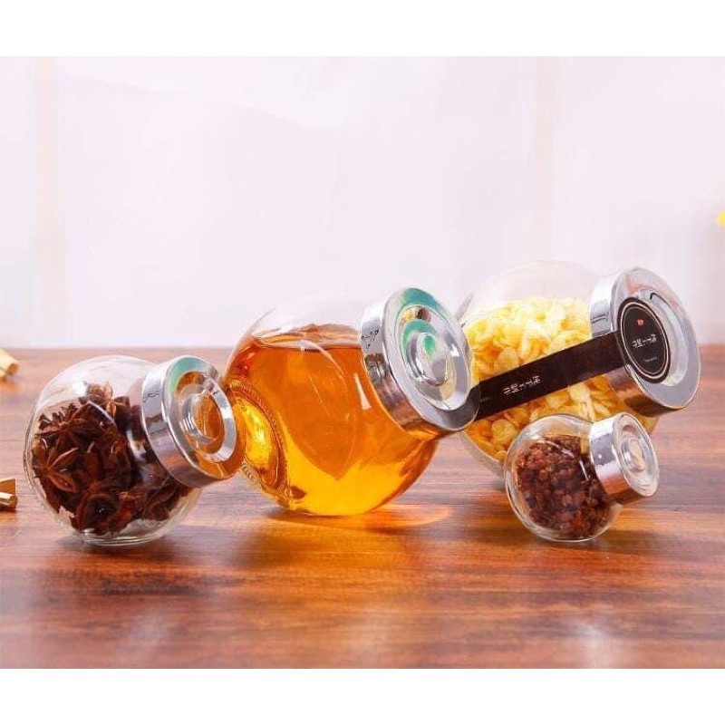 HỦ THUỶ TINH ĐÁY NGHIÊNG 180ml (hai đáy)