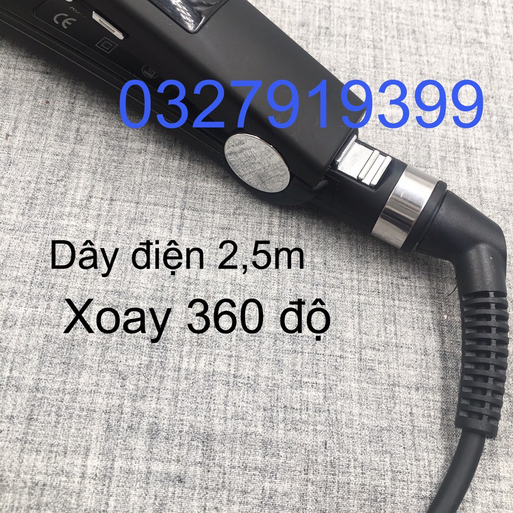 ✅Free Ship-Quà Tặng✅ Máy duỗi tóc chuyên nghiệp có màn hình LCD V26