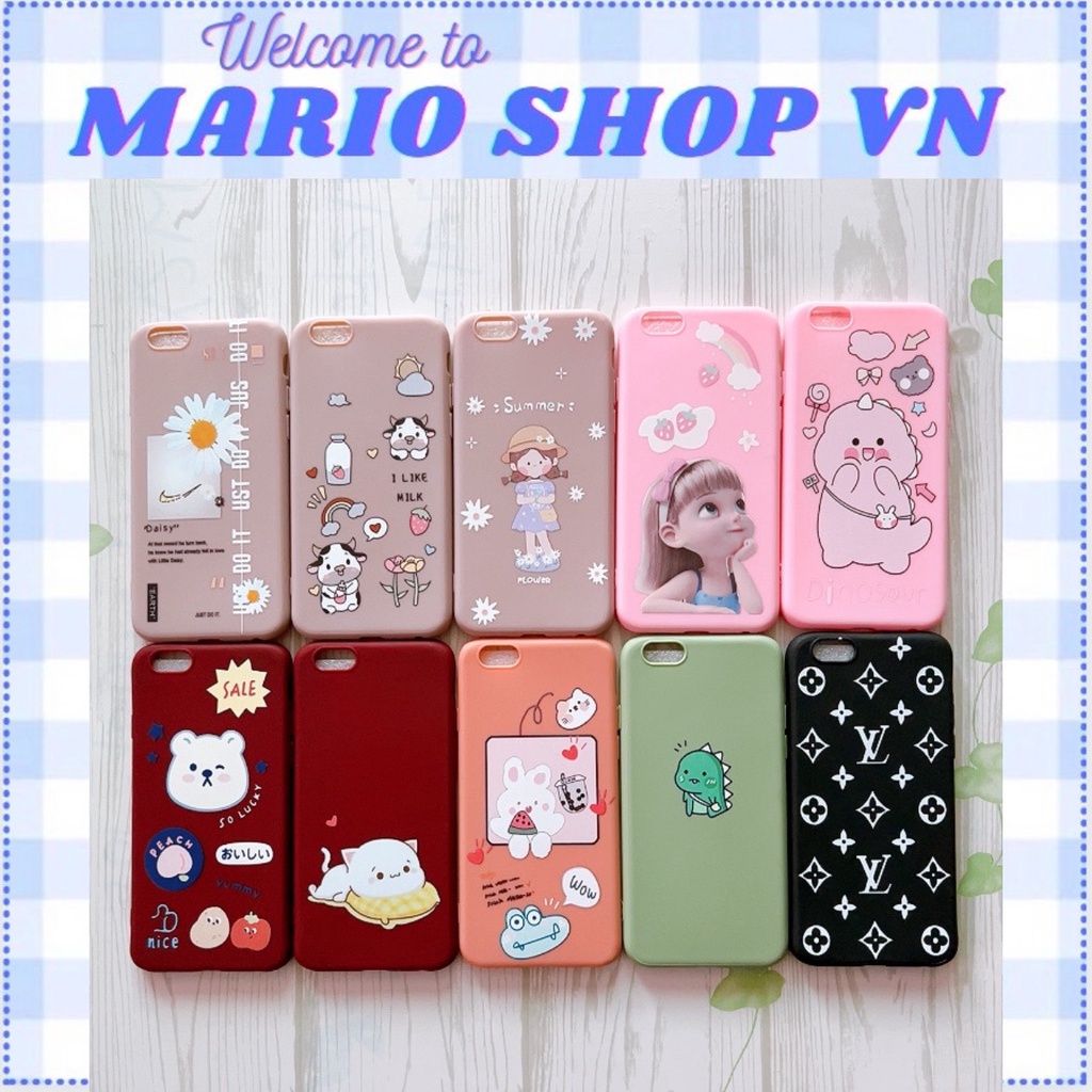 Ốp lưng dẻo cute iPhone 7 plus/8 plus//6/6S/6 PLUS/6S PLUS/7/8/SE 2020