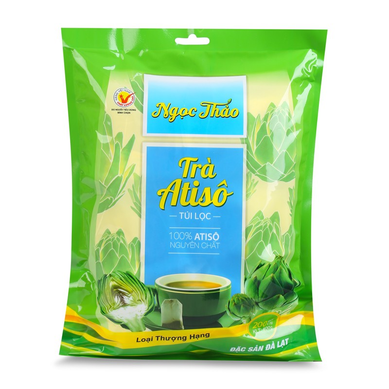 Gói trà atiso Ngọc Thảo mỗi gói 200 túi lọc thượng hạng