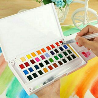 Màu nước Superior nén 12 màu, 18 màu, 24 màu, 30 màu, 36 màu, 40 màu