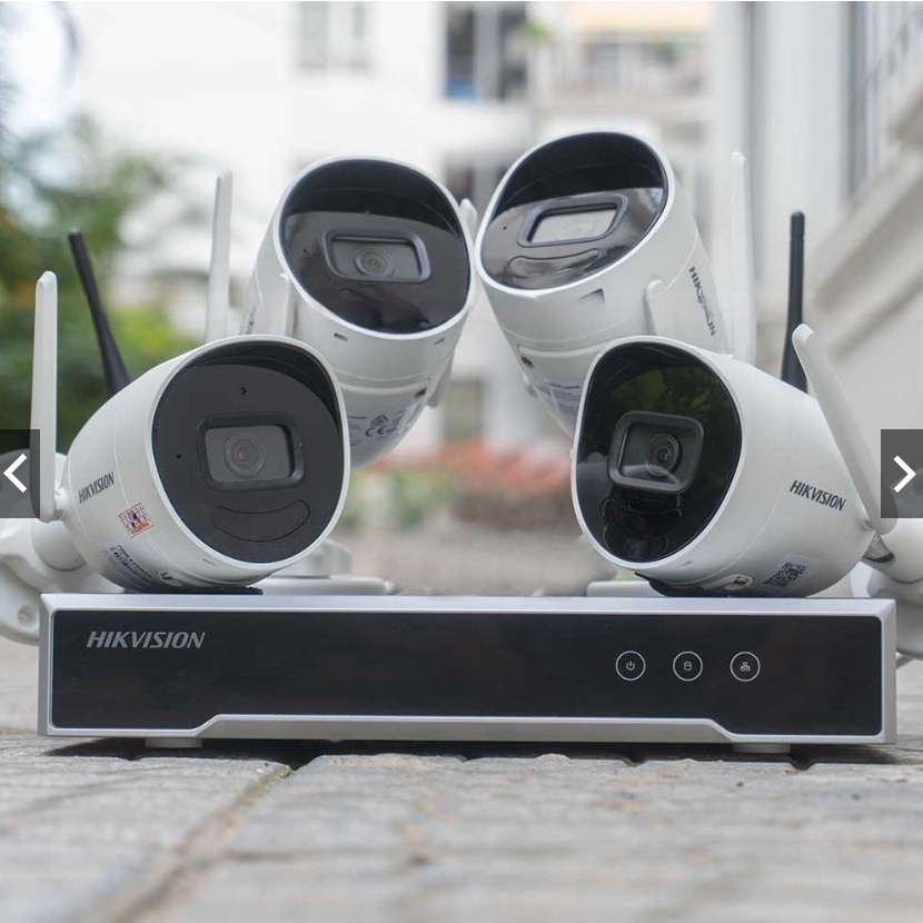 Camera wifi ngoài trời 2MP có mic, HIKVISION DS-2CV1021G1-IDW 1021G1, tách từ KIT, kèm nguồn  KHÔNG CÓ VỎ