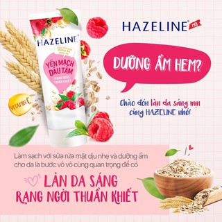 Sữa Rửa Mặt Hazeline 100gr/ 50gr