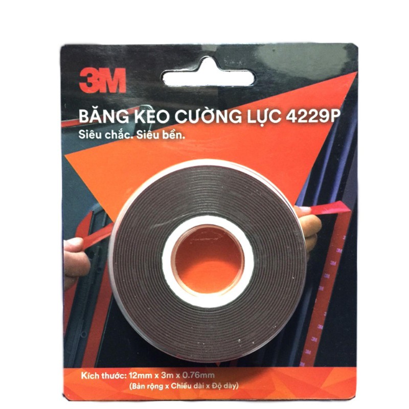 Băng Keo Hai Mặt Cường Lực 3M - BX1489