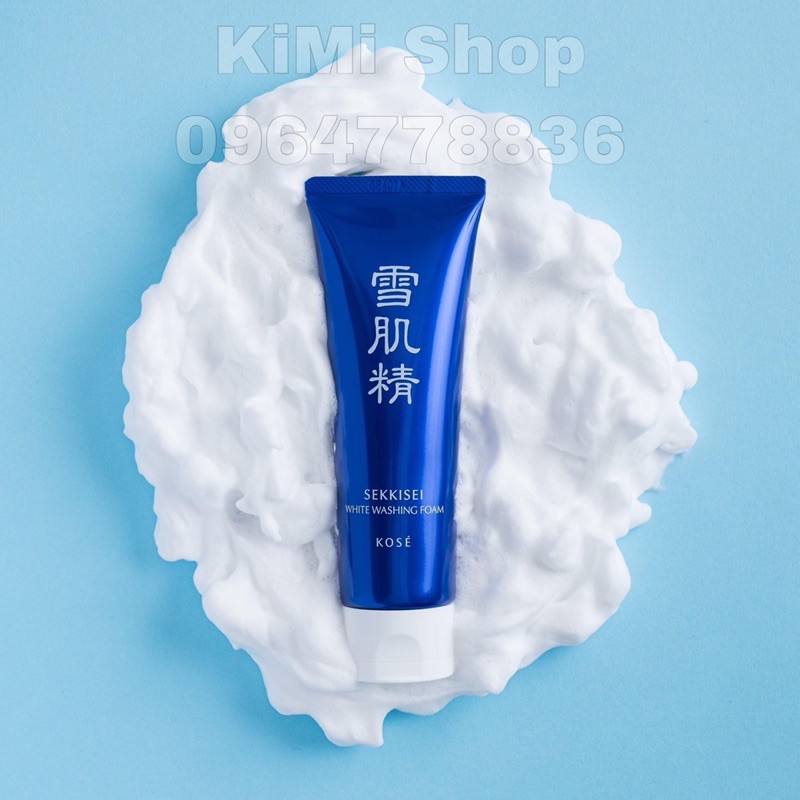 Sữa rửa mặt Kose Sekkisei White Washing Foam 120g