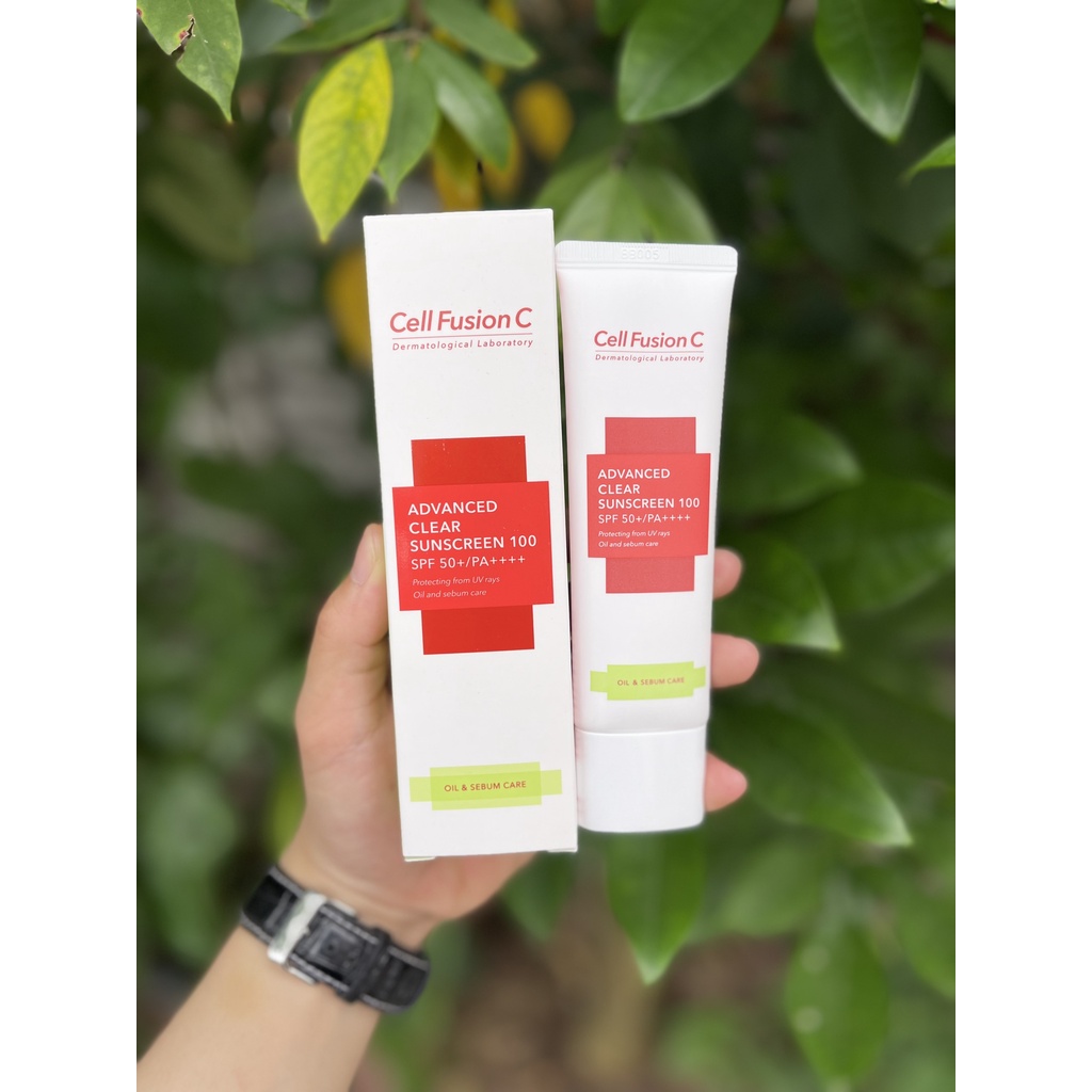 Kem chống nắng cell fusion c 50ml hàn quốc