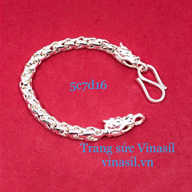 Lắc tay bạc nam