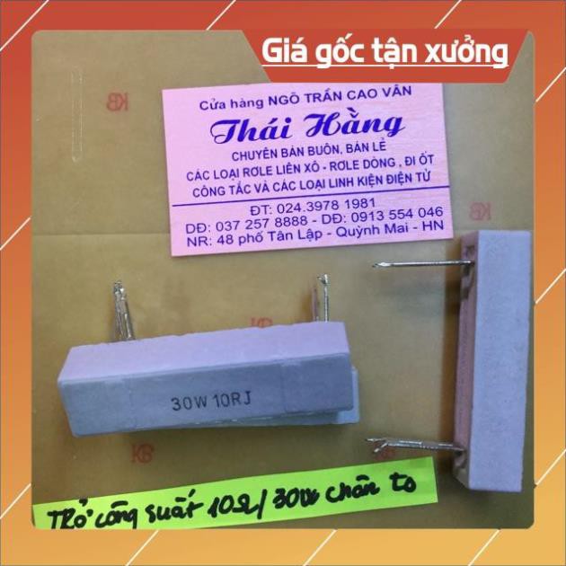 . Trở 10 ôm /30 W giá cho 2 chiếc ..