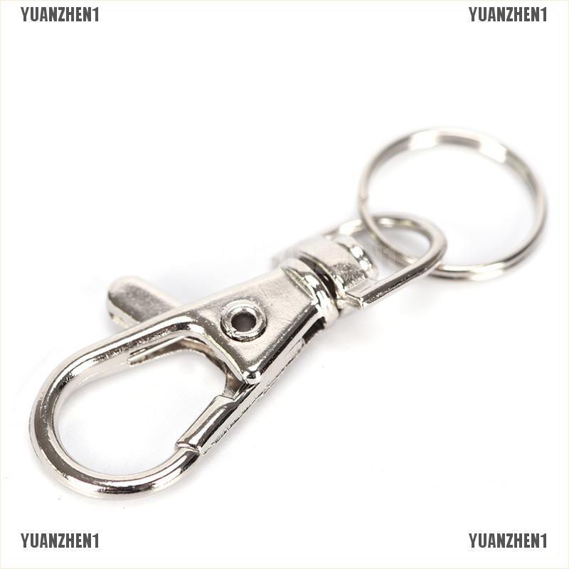 [YUANZHEN1] Set 10 Kẹp Móc Tôm Hùm Bạc Kích Hoạt Túi Xách