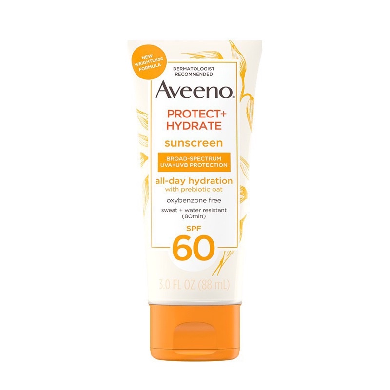 Kem chống nắng Aveeno Protect + Hydrate Sunscreen Broad Spectrum SPF 60