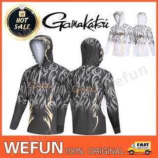 Áo trùm đầu GAMAKATSU dành cho nam chống tia UV thoáng khí đi câu cá thể thao