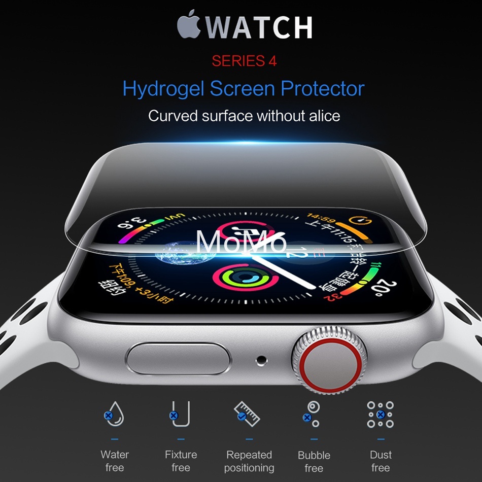 Miếng Dán Bảo Vệ Màn Hình Đồng Hồ Apple iWatch 8 49mm 7 6 SE 5 4 3 2 41mm 45mm 44mm