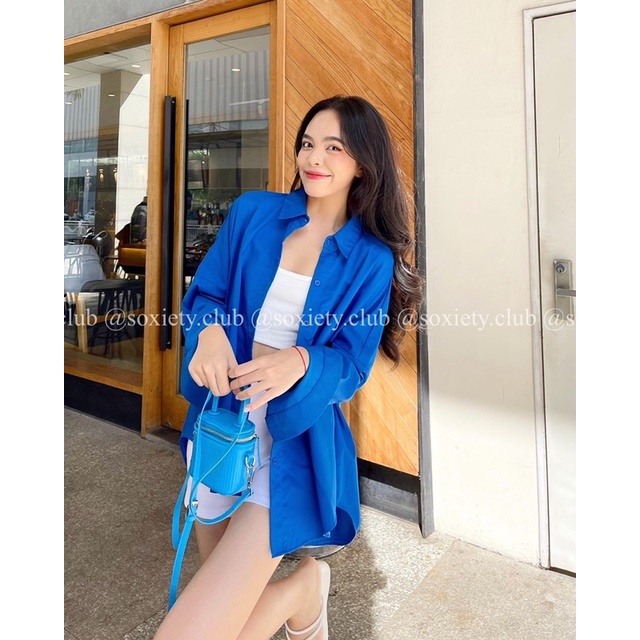 [HÌNH THẬT] Áo sơ mi trơn basic trẻ trung năng động trendy  A38