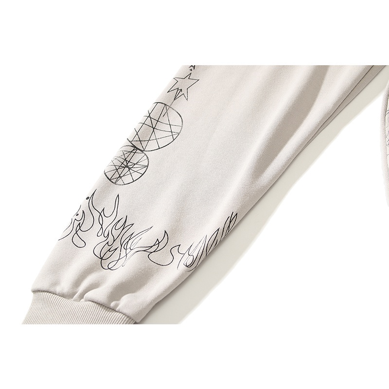 Hàng Bán Chạy Saint Áo Hoodie Cotton In Hình Thiên Thần Graffiti Plus Size Unisex