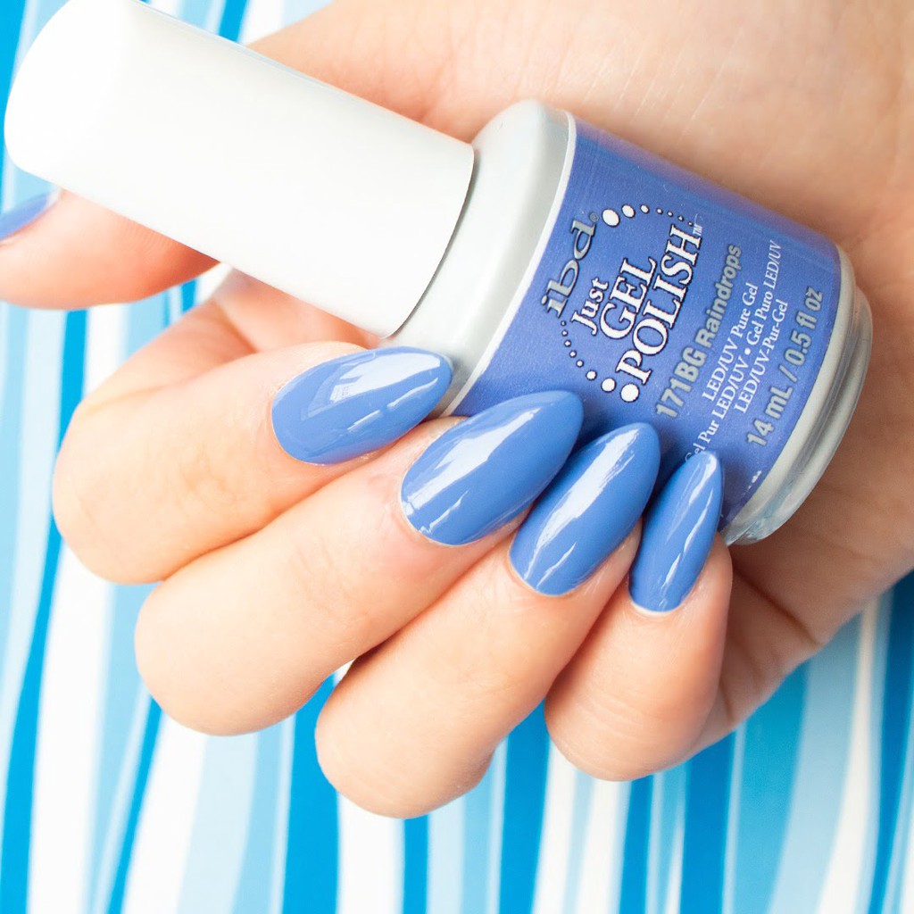 Sơn Gel Màu iBD Gam Màu Xanh Chính Hãng Xuất Xứ USA Nước Sơn Mướt Mịn , Sắc Nét , Bám Bền Cao , Phúc An Nail Wax