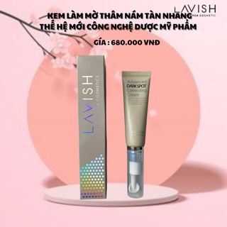 Kem làm mờ thâm nám, tàn nhang,mụn LAVISH thế hệ mới, thành phần dược mỹ phẩm 30ml