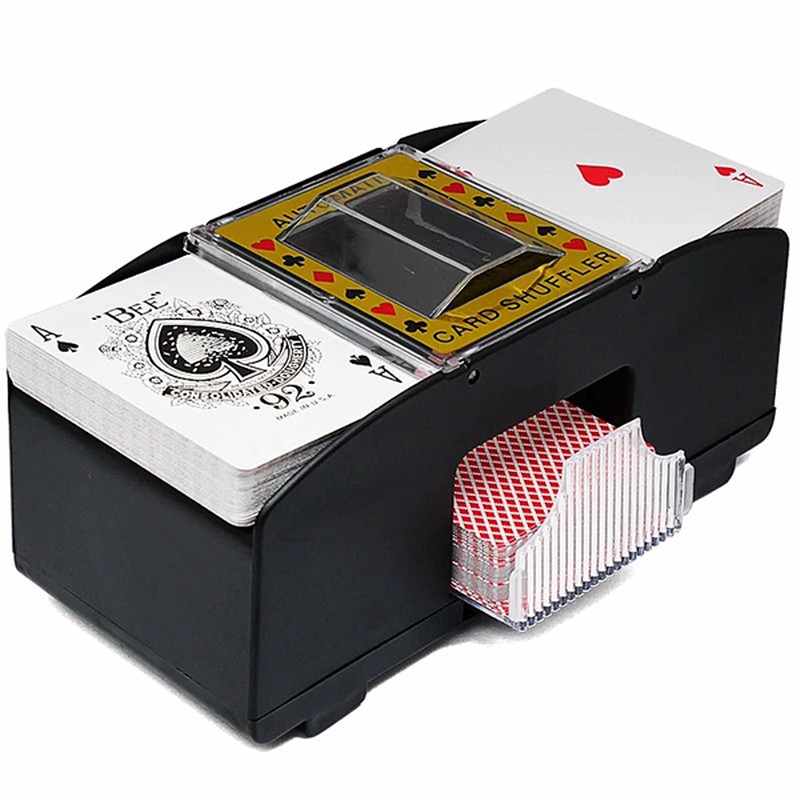 New Design Automatic Poker Card Máy xáo thẻ bài Poker tự động tiện lợi