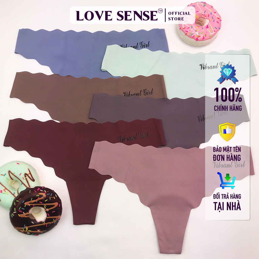 Quần Lót Nữ Đúc Su Lọt Khe thun lạnh cao cấp, co giãn cực mềm - Thời trang nữ Love Sense
