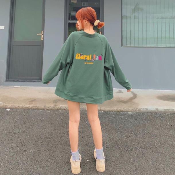 Áo khoác❤️FREESHIP❤️Áo khoác cadigan unisex dáng rộng dưới 75kg - floral fun | BigBuy360 - bigbuy360.vn