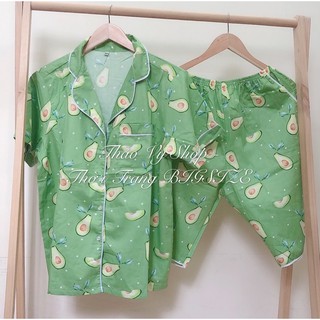 Đồ bộ pijama kate lụa BIGSIZE
