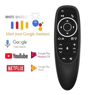 ﹍điều khiển chuột bay voice g10s - remote mouse air sử dụng cho tv box học lệnh kèm chức năng con quay hồi chuyển